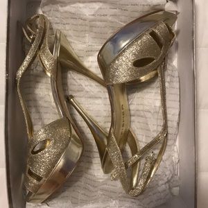 Marc Fisher gold heels